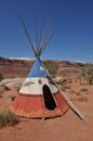 Tepee Royalty Free Stock Photo