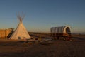 Navajo Campground, Page, Arizona Royalty Free Stock Photo