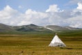 Tepee of the Dukha peoples in northern Mongolia