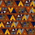 Tepee seamless pattern.