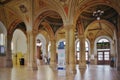 Teplice, Czech republic - March 06, 2018: interior historical building of main train station named Teplice v Cechach from year 185