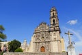 Baroque Church of the Tepotzotlan convent in mexico III Royalty Free Stock Photo