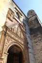 Facade of the Tepoztlan church near cuernavaca, morelos IX