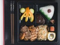 Teppanyaki Lunchbox with Chopsticks