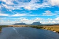 Tepui and Carrao river Royalty Free Stock Photo