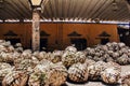 Tequila Agave in distillery waiting for processing, Jalisco Mexico