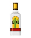 Tequila bottle liquor