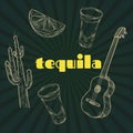 Tequila party items