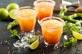 Tequila sunrise margarita