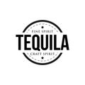 Tequila vintage stamp sign