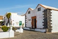 City center of Teguise, former capital of the island of Lanzarote