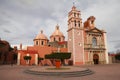 Church in Tequisquiapan queretaro, mexico II Royalty Free Stock Photo