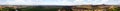 Tequisquiapan Queretaro field panoramic view Royalty Free Stock Photo