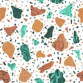 Terazzo seamless pattern