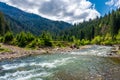 Tereblya river of Carpathan mountains