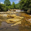 Teresa Falls on the Blackwater River, West Virginia Royalty Free Stock Photo