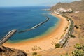 Teresitas Beach in Tenerife, Canary Islands, Spain Royalty Free Stock Photo