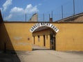 Terezin / Czech republic / July 2012: Enterance of the citadel in which the concentration camp of Theresienstadt was located