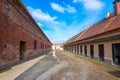 The Terezin Memorial was a medieval military fortress that was used as a concentration camp in the WW