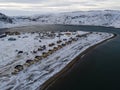 Teriberka is a village on the shore of the Arctic Ocean. The edge of the world. The far north of Russia. old fishing