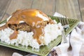 Teriyaki Loco Moco Royalty Free Stock Photo