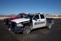 Brewster County Sheriff vehicle Royalty Free Stock Photo