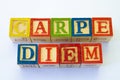 The term carpe diem