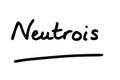 Neutrois Royalty Free Stock Photo