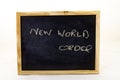The term NEW WORLD ORDER
