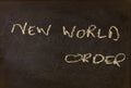 The term NEW WORLD ORDER