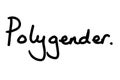 Polygender Royalty Free Stock Photo