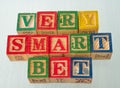 The term very smart bet visually displayed