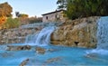 terme di saturnia in tuscany italy Royalty Free Stock Photo