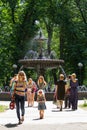 Termen fountain at the Mariinsky Park. Kiev. Royalty Free Stock Photo