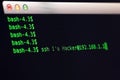 Terminal Application call ssh program