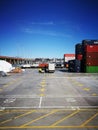 Terminal container.