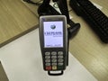 Terminal and identifier for cards payments