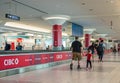 Terminal Toronto Pearson International Airport YYZ. Largest and busiest airport in Canada and a hub for Air Canada