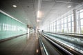 Terminal waiting room in aeroport