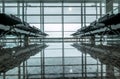 Terminal waiting room in aeroport