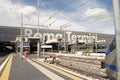 Termini Station, central railway station, public transportation, Rome.