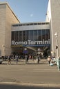 Termini Station, central railway station, public transportation, Rome.