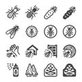 Termite icon set