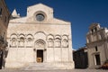 Termoli (Italy) - Cathedral facade Royalty Free Stock Photo