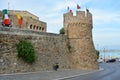 Termoli, Molise, Italy -08/07/2019- The Belvedere turret that su