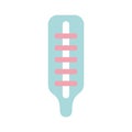 Termometer medical isolated icon Royalty Free Stock Photo