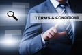 Terms and Conditions Agreement Service Business Technology Internet Concept Royalty Free Stock Photo