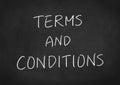 Terms and conditions