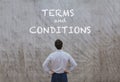 Terms and conditions Royalty Free Stock Photo