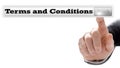 Terms and conditions Royalty Free Stock Photo